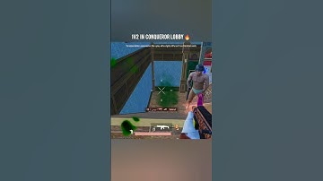 🔥 1v2 Conqueror Lobby Insane Clutch | PUBG Mobile