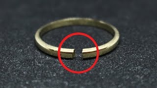 Gold Wedding Ring Basic Repair/Restoration (4)