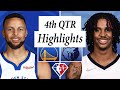 Memphis Grizzlies vs. Golden State Warriors Full Highlights 4th QTR | 2021-22 NBA Season