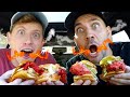 TRYING 2,000,000 SCOVILLE HOT CHICKEN with MATT!! (NEARLY FAINTED)