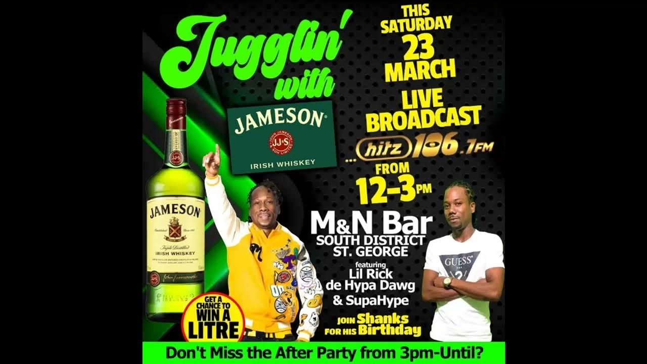 Lil rick dj supa hype jugglin with jameson on hitz 106 7 fm pt 3
