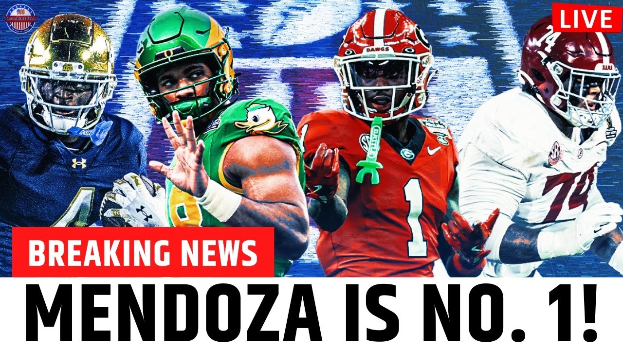 Shocking NFL Draft Update! Fernando Mendoza Takes No. 1 Spot🔴 LIVE BREAKING NEWS