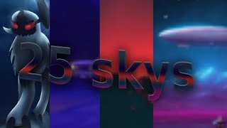 [2sa] 25 SKYS MCBE SKY Texture Packs (1.20 ) | best sky overlays 2024?