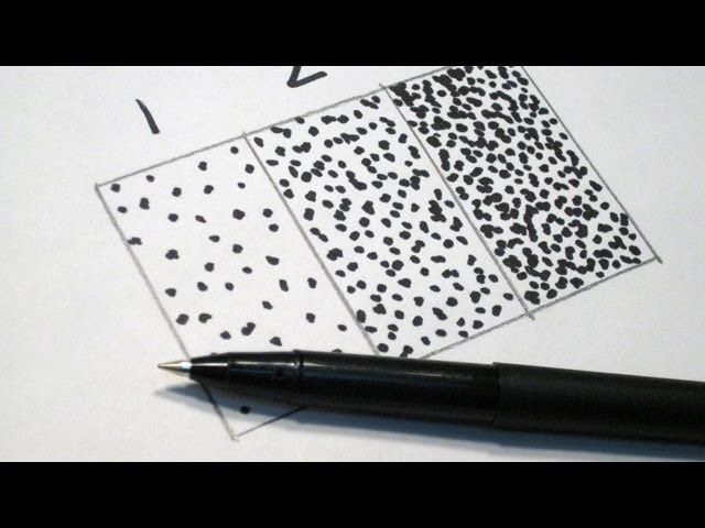 Stippling With Dip Pen – Carve & Draw