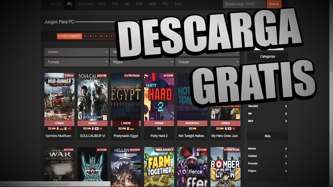 Como Descargo Juegos Gratis Para Mi Pc 2023