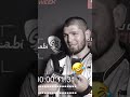 Хабиб запутался на каком языке давал интервью #UFC280