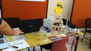 TeleTouch - Leap Motion Controlled Robotic Hand