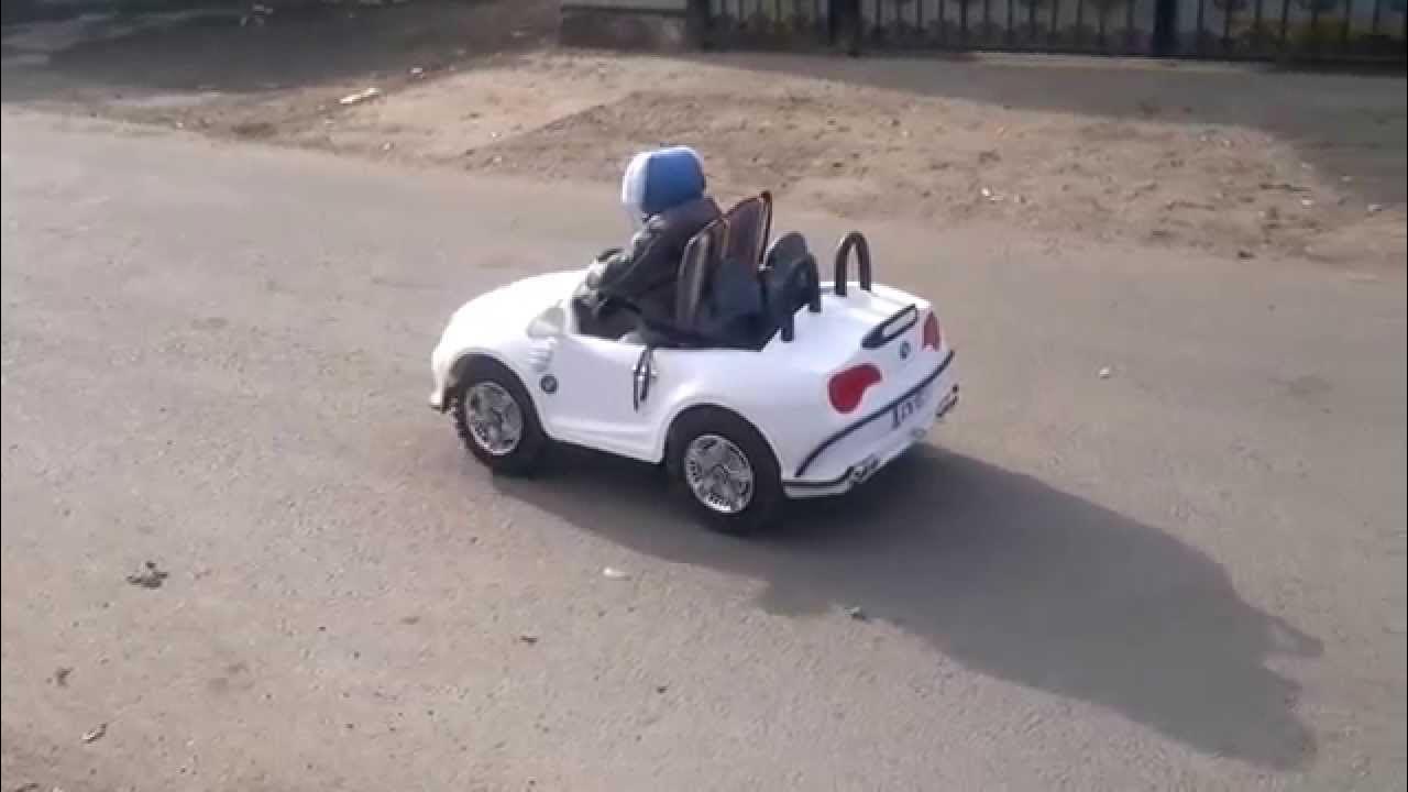 Плавный пуск детского электромобиля - YouTube