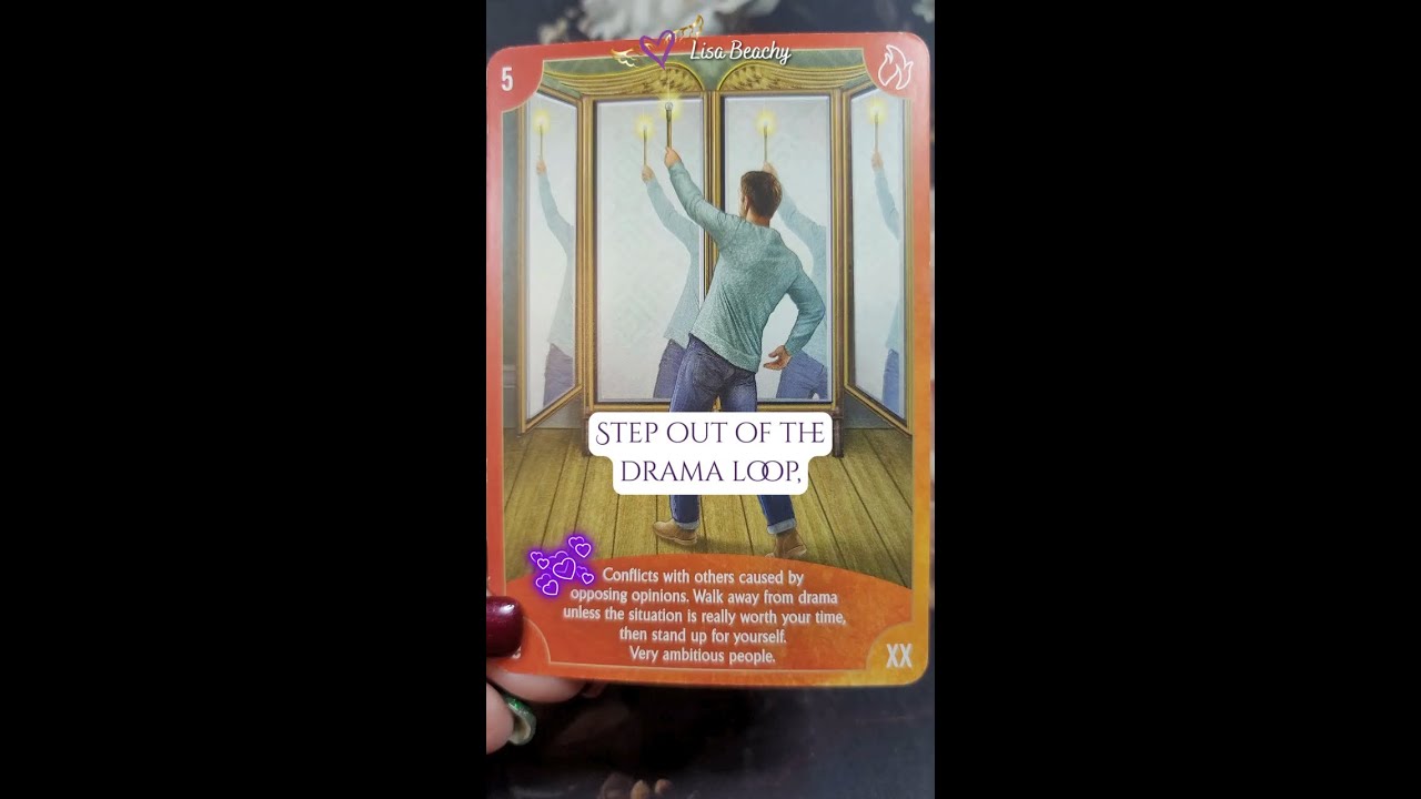 Loopa Angel Step Out of the Drama Loop | Angel Message - YouTube