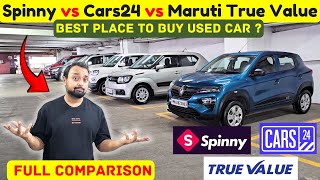 Cars24 vs Spinny vs Maruti True Value: I Tried All 3 - Which Used Car Platform Can You Really Trust?
