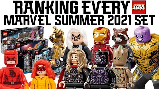 Ranking Every LEGO Marvel 2021 Summer Set!