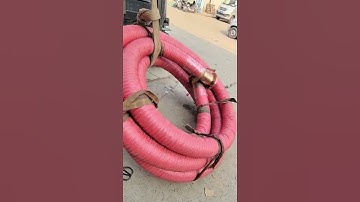 When Pressure Meets Power – The Dredge Hose Built for Extreme Marine Work ⚓🔥#RubberHose