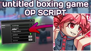 [DRILL] untitled boxing game 🥊 OP Script (2025) PASTEBIN - Auto Dodge | Anti Feint | Auto Counter