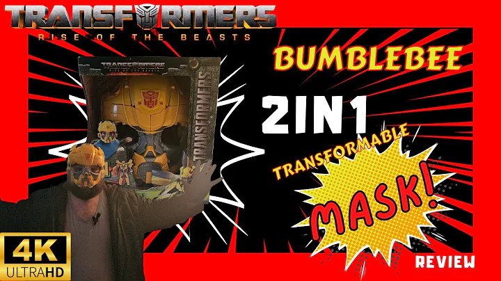Transformers Rise Of The Beasts BUMBLEBEE 2in1 Transforming Mask Review