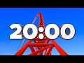 20 min countdown timer roller coaster 