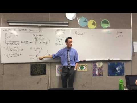 Harder Integration by Substitution (2 of 3: Dealing with implied restrictions within the Question)