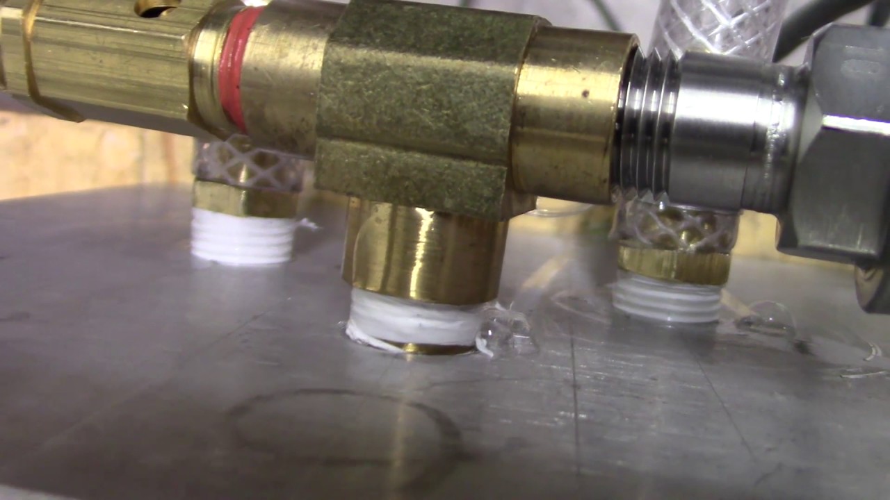 Pressure Vessel Leak Test YouTube