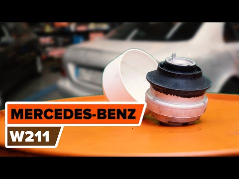 How to replace engine mount on MERCEDES-BENZ W211 E-Class [TUTORIAL AUTODOC]