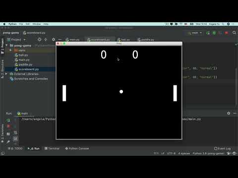 Score Keeping and Changing the Ball Speed | 100 Days of Code: Complete Python Pro Bootcamp for 2022