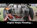 Zero Turn Mower engine keeps flooding