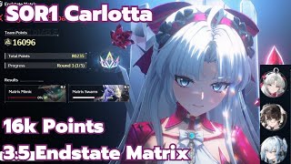 S0R1 Carlotta 16k Points 3.5 Endstate Matrix | Wuthering Waves 8/3/2026