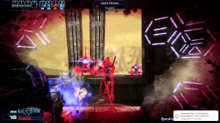 ME3 MP - Fun times with da Geth (a.k.a. epic plat solo fail)