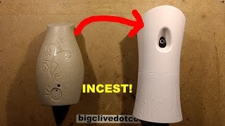Air freshener cross-breeding.  (mild profanities)