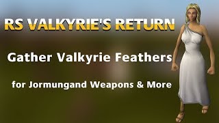 How to Gather Valkyrie Feathers RuneScape on Valkyrie's Return?