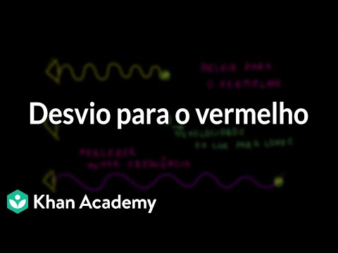 Vídeo: O que é o desvio para o vermelho, o desvio para o azul?