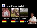 Severe Weather Briefing - June 6, 2018  6 am