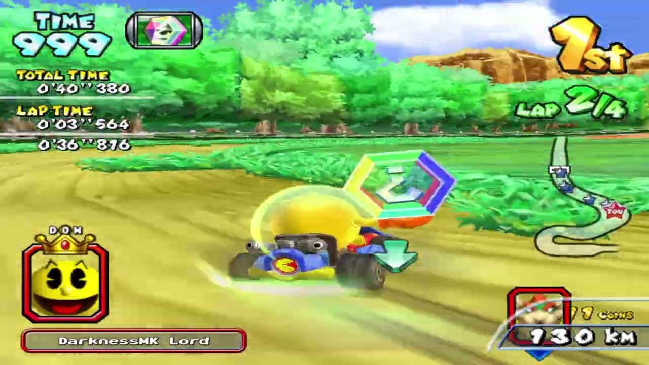 Special Video: Playing Pac-Man characters on MKAGP2 for the Pac-Man World 2 Re-Pac Game