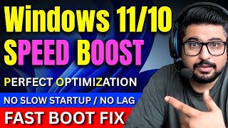 Fix Slow Booting in Windows 10/11 | Boost Startup Speed Fast 2025