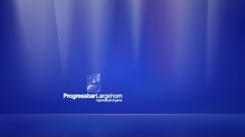 Progressbar Largehorn, unused startup sound...