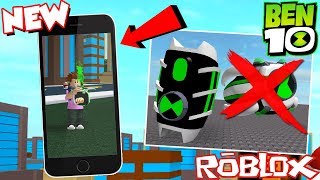 Update New Omnitrix Mobile Version And Alien Menu In Ben 10 Arrival Of Aliens Youtube - how to be ben 10 in roblox ben 10 arrival of aliens roblox