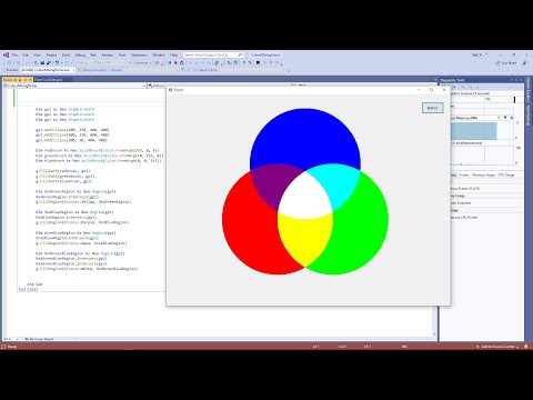 RGB Colour Mixer:  4. The VB.NET GraphicsPath Object