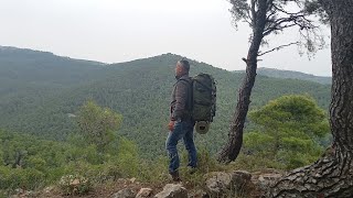 Μονοήμερη σε αντάρτικο καραούλι!!RELAX!!Bushcraft manos Greece 🇬🇷