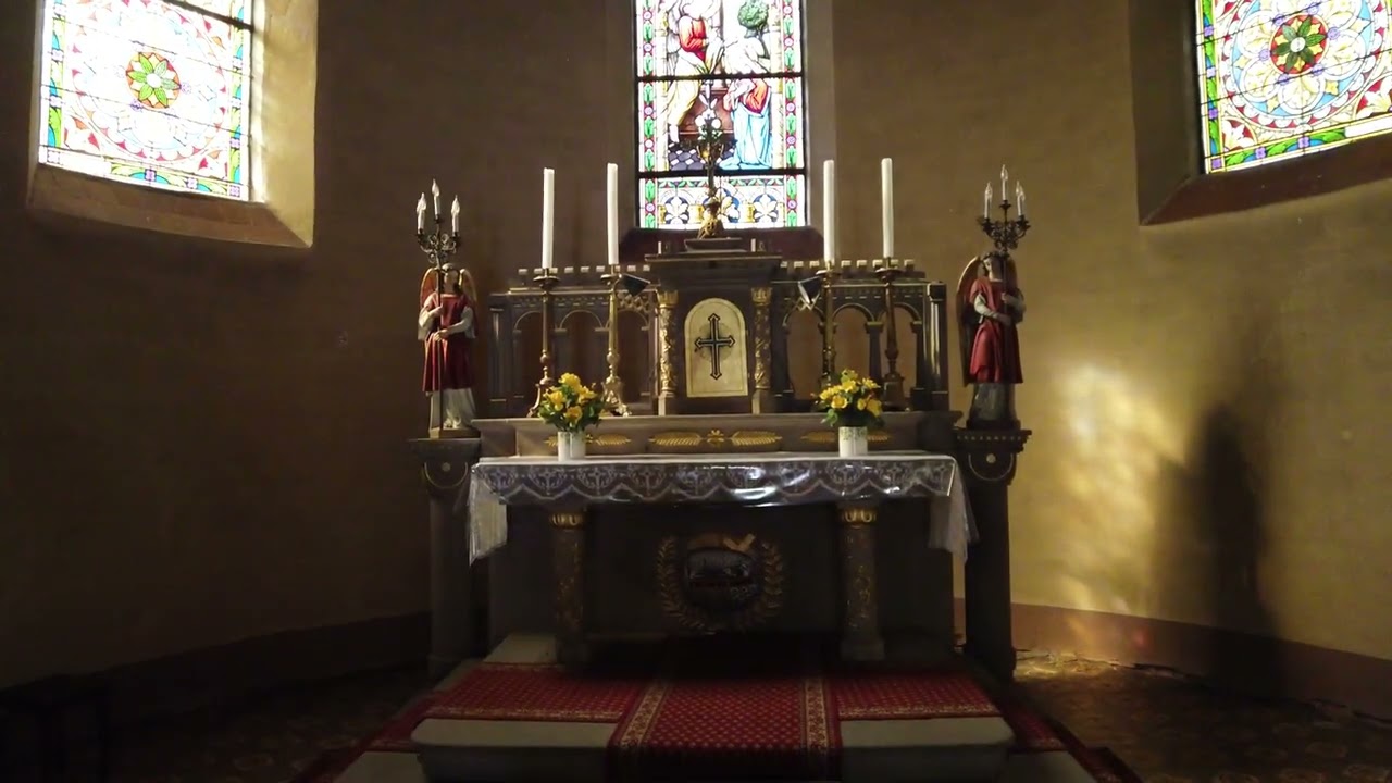 Visite de l'église de l'Annonciation à Graufthal