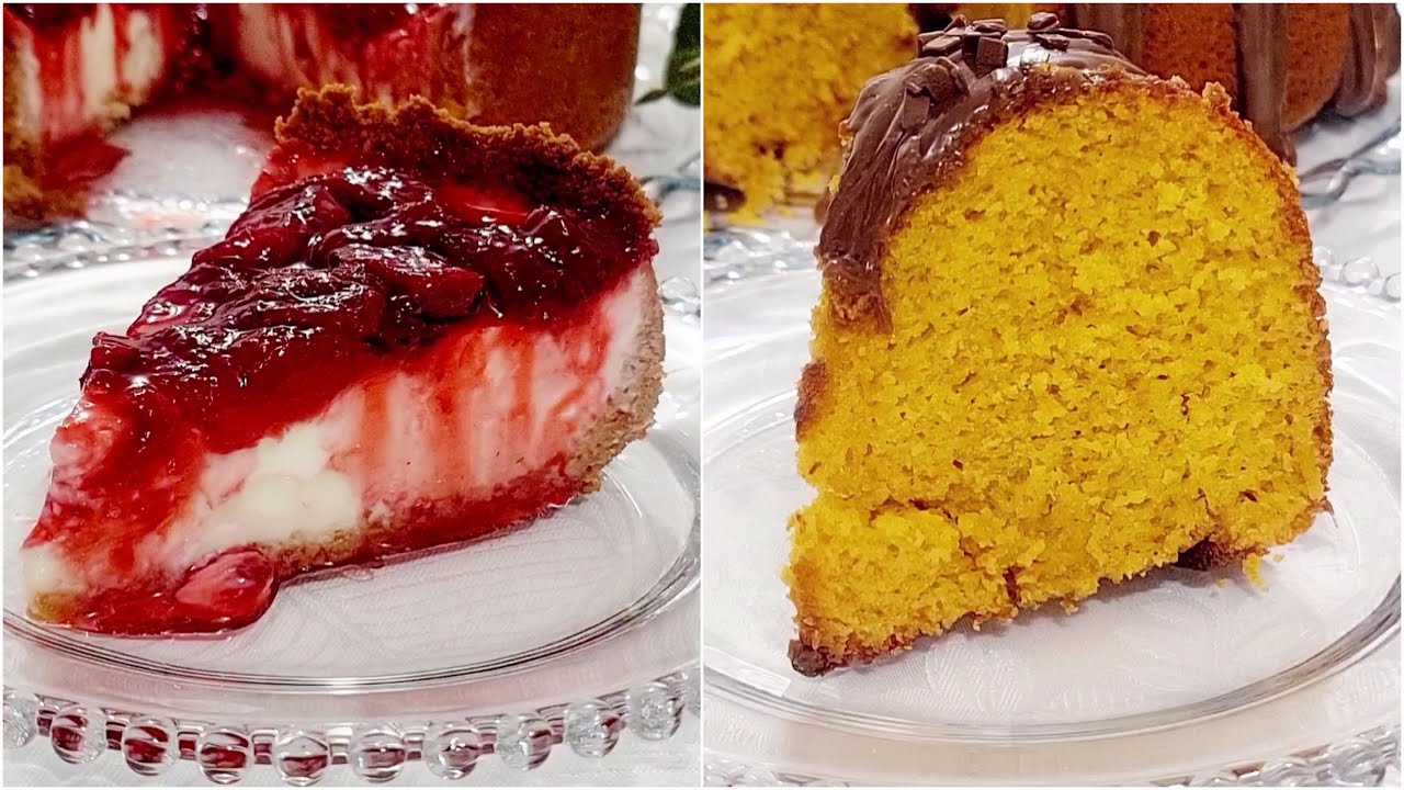 Два простых и вкусных рецепта! Йогуртовый пирог и морковный торт!