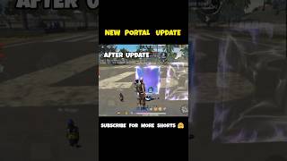 New Portal Update 🔥 Free Fire New Update Portal #freefire #gaming #update