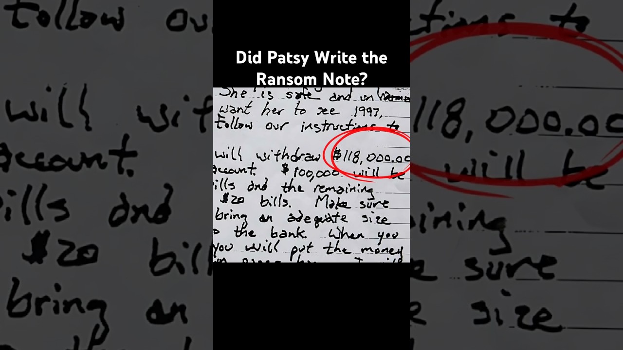 Did Patsy Write the Ransom Note? 
