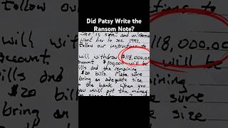 Did Patsy Write the Ransom Note #jonbenetramsey #truecrimecommunity #unsolvedmysteries