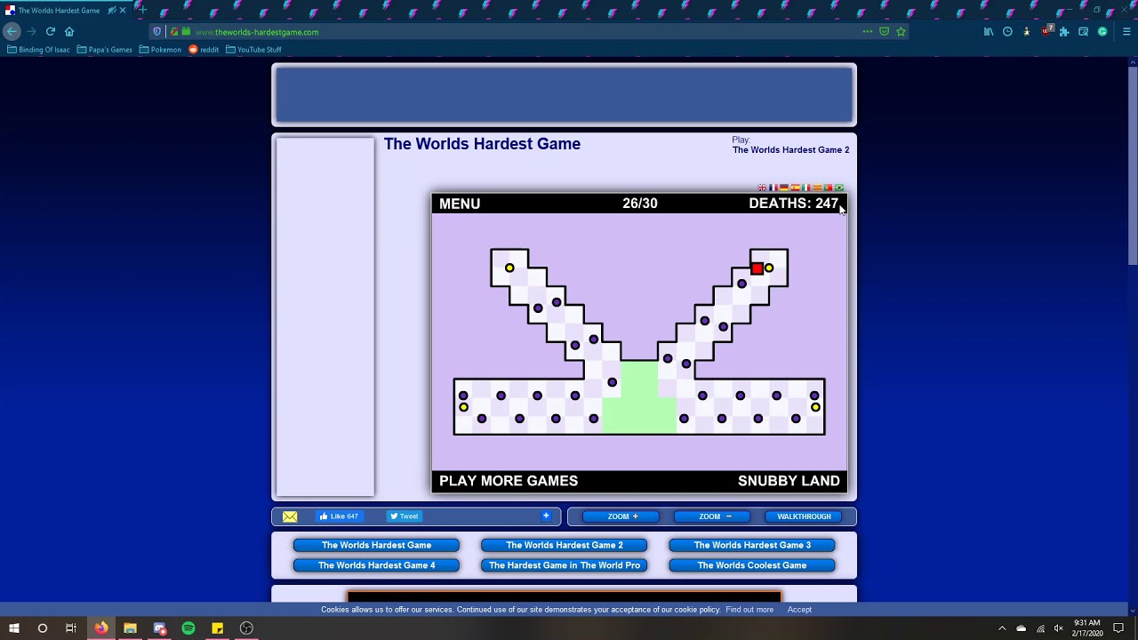 The World�s Hardest Game Part 2 YouTube The World�s Hardest Game Part 2 YouTube