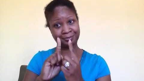 Weekly video submission 1 ASL 101