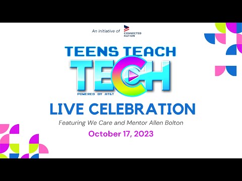 Live stream event on October 17 celebrates the summer efforts of teens in bridging the Digital Divide