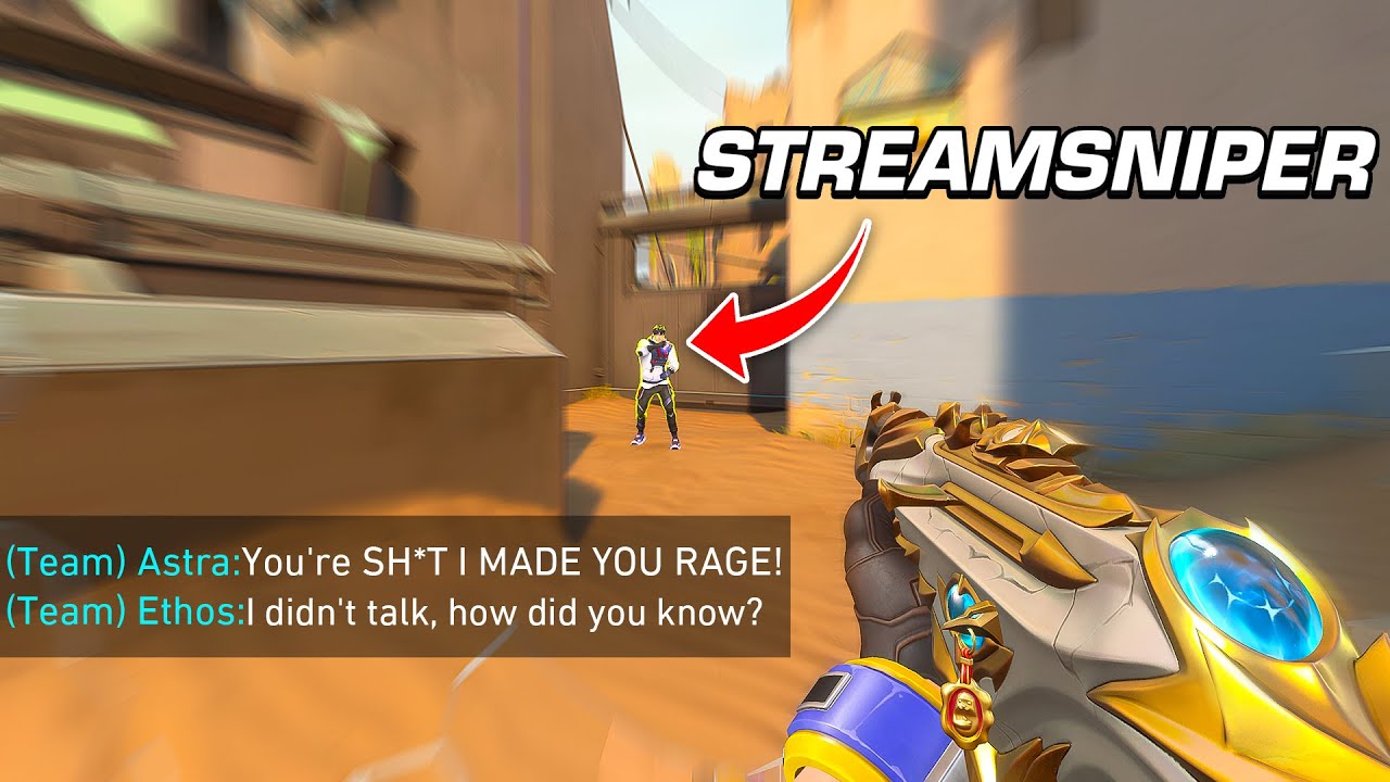 Toxic EU Streamsniper Talks Trash After Being Exposed