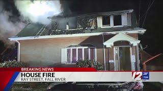 Crews respond to Fall River house fire