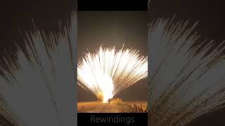 💥 Spectacular Fireworks Rewind! 😱 #EpicShow #Shorts