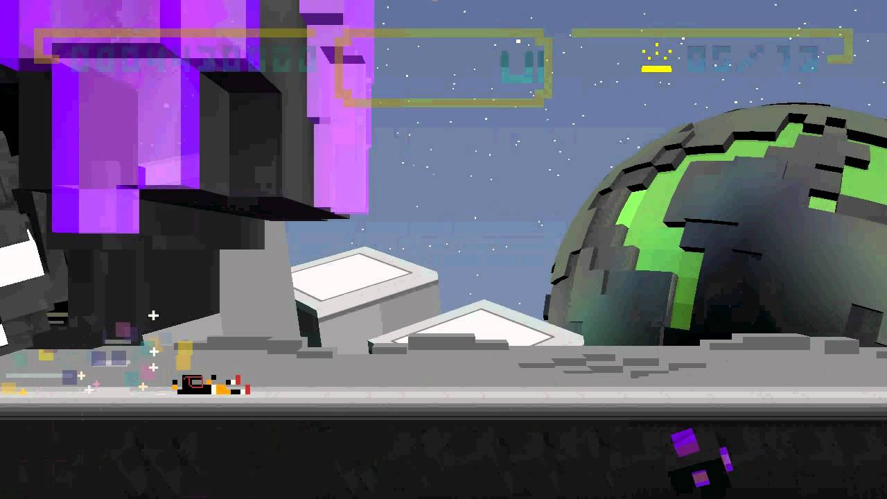 Lets play Bit Trip Runner Ep3:Draggin Mah Butt