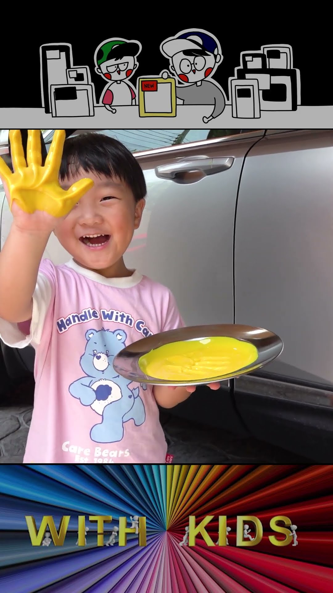 Car Color Change Pretend Play Family Fun Activity #shorts