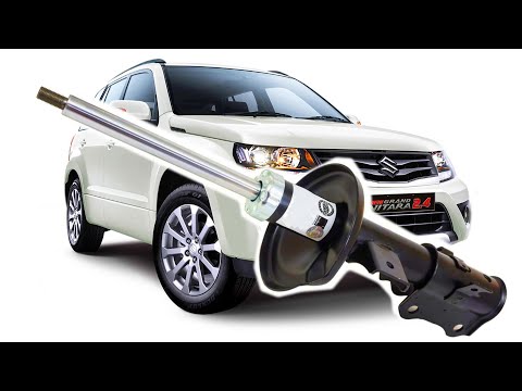 ЗАМЕНА ПЕРЕДНЕГО АМОРТИЗАТОРА | REPLACING THE FRONT SHOCK ABSORBER ON THE SUZUKA GRAND VITARA